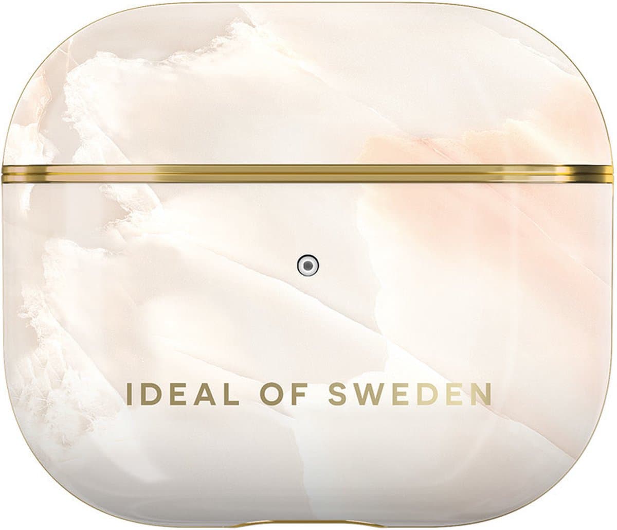 iDeal of Sweden AirPods 3 hoesje - Rose Pearl Marble — afbeelding 1