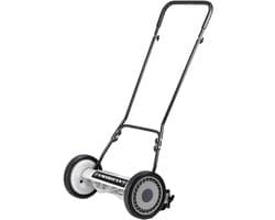Duw Grasmaaier - Loopmaaier Handmaaier - Gazon Onderhoud - 5-Blads Systeem - 46cm Snijbreedte - Groen