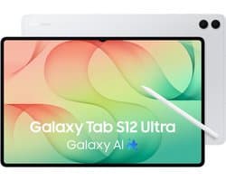 Samsung Galaxy Tab S12 Ultra - 256GB - Silver + 1 jaar extra garantie
