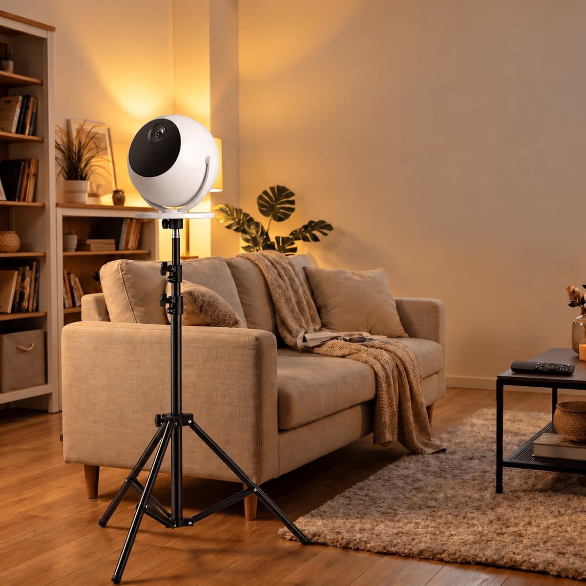 Beamer Full HD 1080P – 900 ANSI Lumen – 360° Draaibaar – WiFi 6 & Bluetooth 5.2 – 200 Inch — afbeelding 1