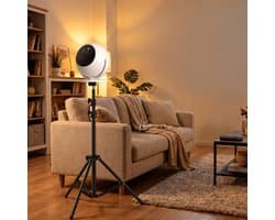 Beamer Full HD 1080P – 900 ANSI Lumen – 360° Draaibaar – WiFi 6 & Bluetooth 5.2 – 200 Inch