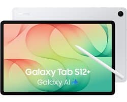 Samsung Galaxy Tab S12 Plus - Wi-Fi - 256GB - Silver + 1 jaar extra garantie
