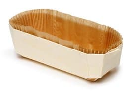 Set van 10 Houten Bakpannen - Ideaal voor de Oven en Magnetron