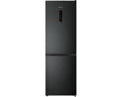 Hisense RB390N4BFC - Koel-vriescombinatie - 304 liter - No Frost - Inverter Compressor - Zwart - Energieklasse C - 35 dB - Super Cool & FastFreeze