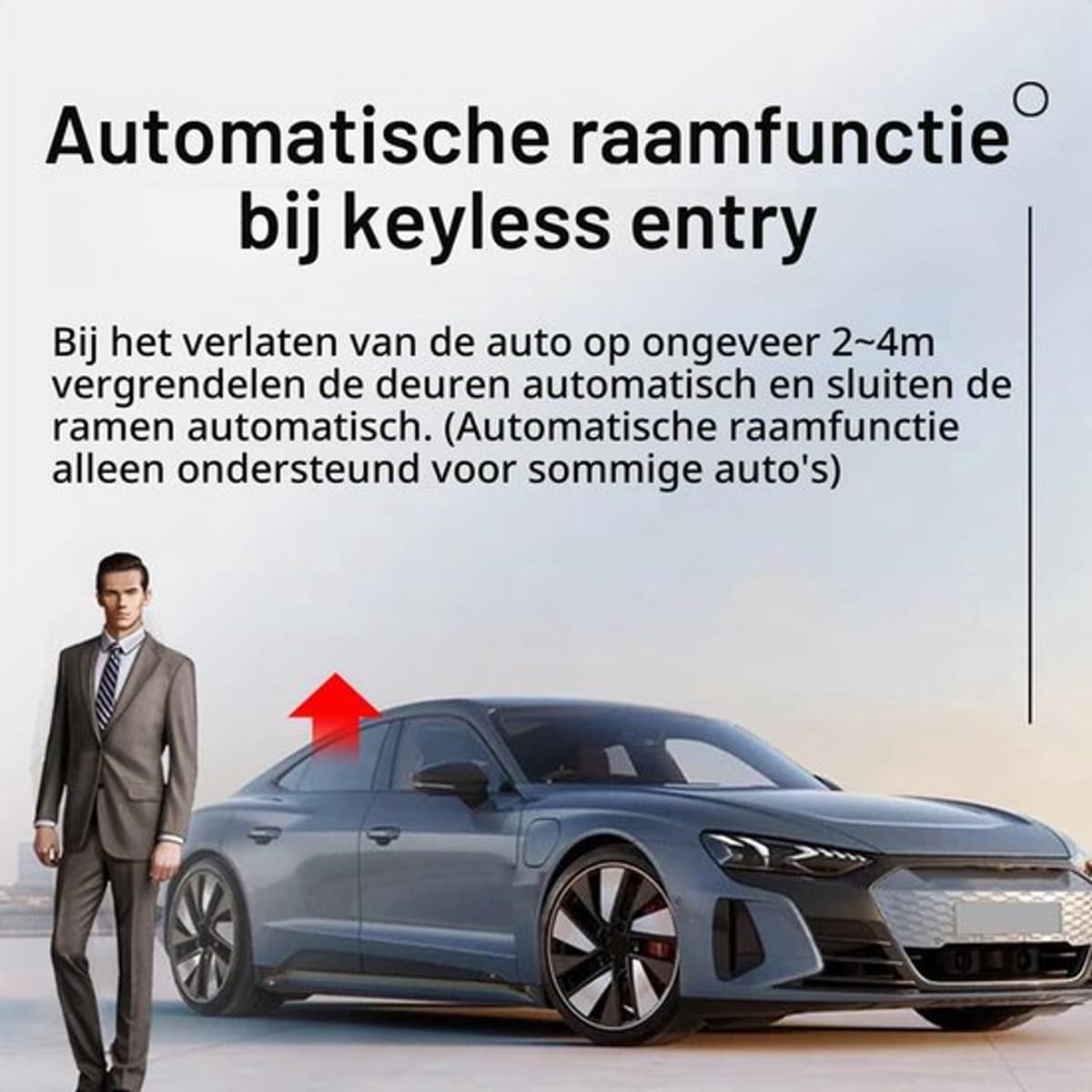 Slimme LCD Sleutel Draadloze Toegang voor Auto’s met Eénknops Startsysteem Touchscreen Bediening en Automatische Vergrendeling 50 Verbinding — afbeelding 1