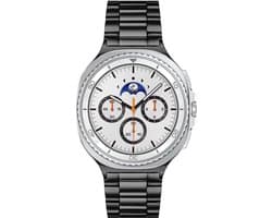 Samsung Special Edition Galaxy Watch 8 CLASSIC LTE Wit/Zwart Staal 46mm