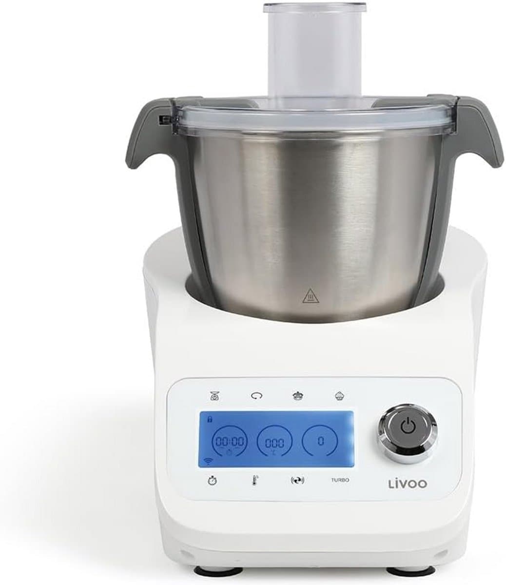 Keukenmachine met 12 Functies: Koken, Stomen, Hakken & Meer met 3.5L Kom — afbeelding 1
