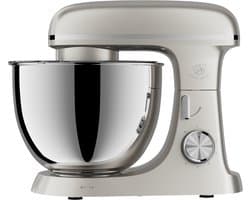 keukenmachine – 2000W Vermogen – 8,5L RVS Kom – Planetair Mengsysteem – Kleur: Crème – Royal Swiss