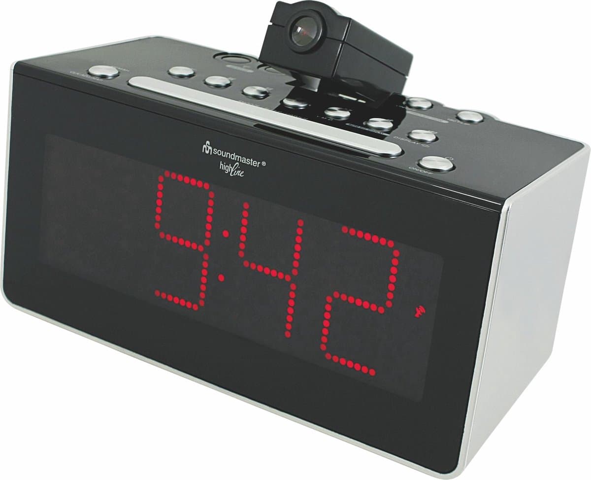 Soundmaster FUR6005 - Wekkerradio met projectie — afbeelding 1