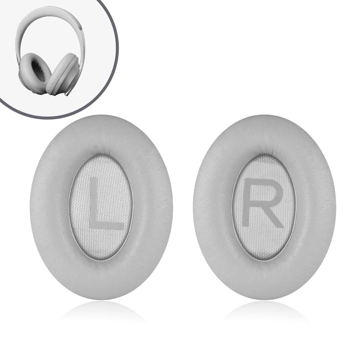 Oorkussens geschikt voor Bose 700 / Bose NC 700 - Oorkussens voor koptelefoon - Ear pads headphones grijs — afbeelding 1