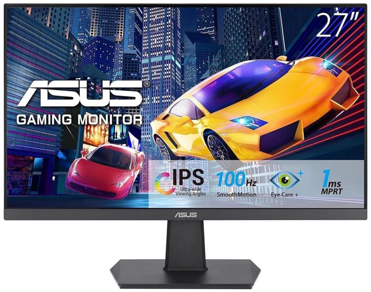 ASUS VA27EHF computer monitor 68,6 cm (27") 1920 x 1080 Pixels Full HD LCD Zwart — afbeelding 1