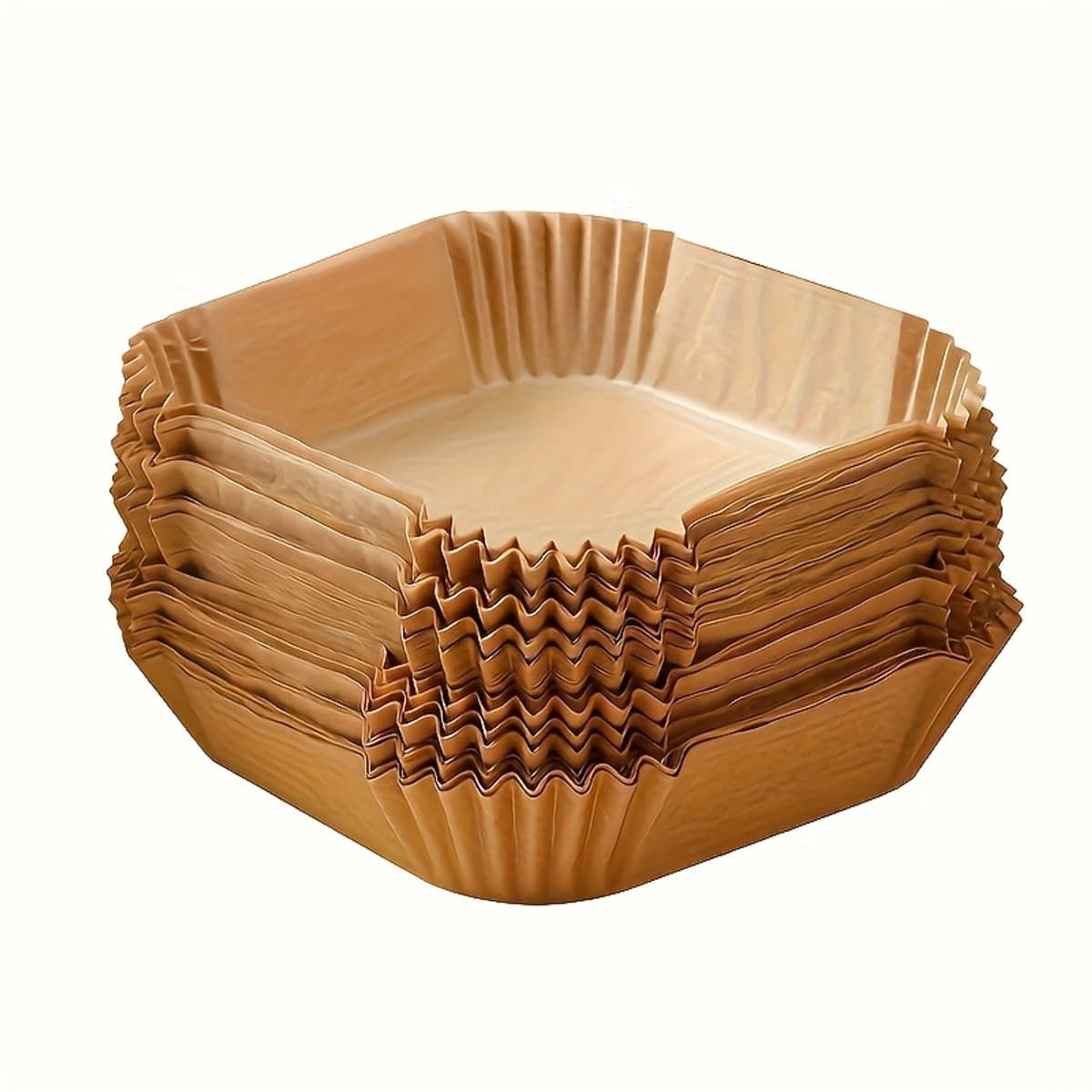 Livé® Airfryer Papiertjes 100 stuks – Anti-aanbak & Vetvrij – Voor Bakken & Grillen — afbeelding 1