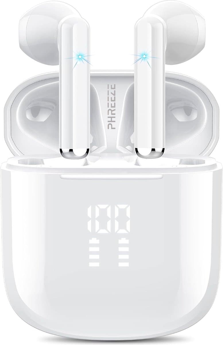 Draadloze Oordopjes - Geschikt voor iOS en Android - Bluetooth - EarBuds - Lange Batterijduur - Comfortabel Draagcomfort - Geweldige Geluidskwaliteit - Origineel Phreeze — afbeelding 1
