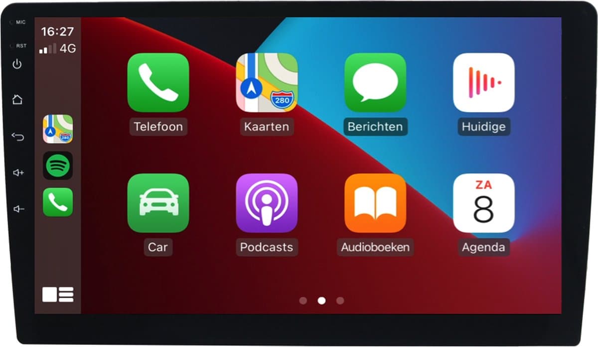 Dubbel-din autoradio | 32GB | Android 13 | 9 INCH — afbeelding 1