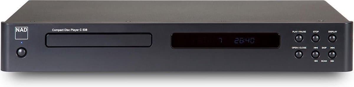 NAD C 538 CD speler - Grafiet — afbeelding 1