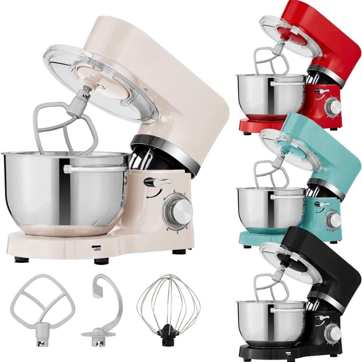 VELTRR® Keukenrobot - Keukenmixer - Deegmachine Zwaar Deeg — afbeelding 1
