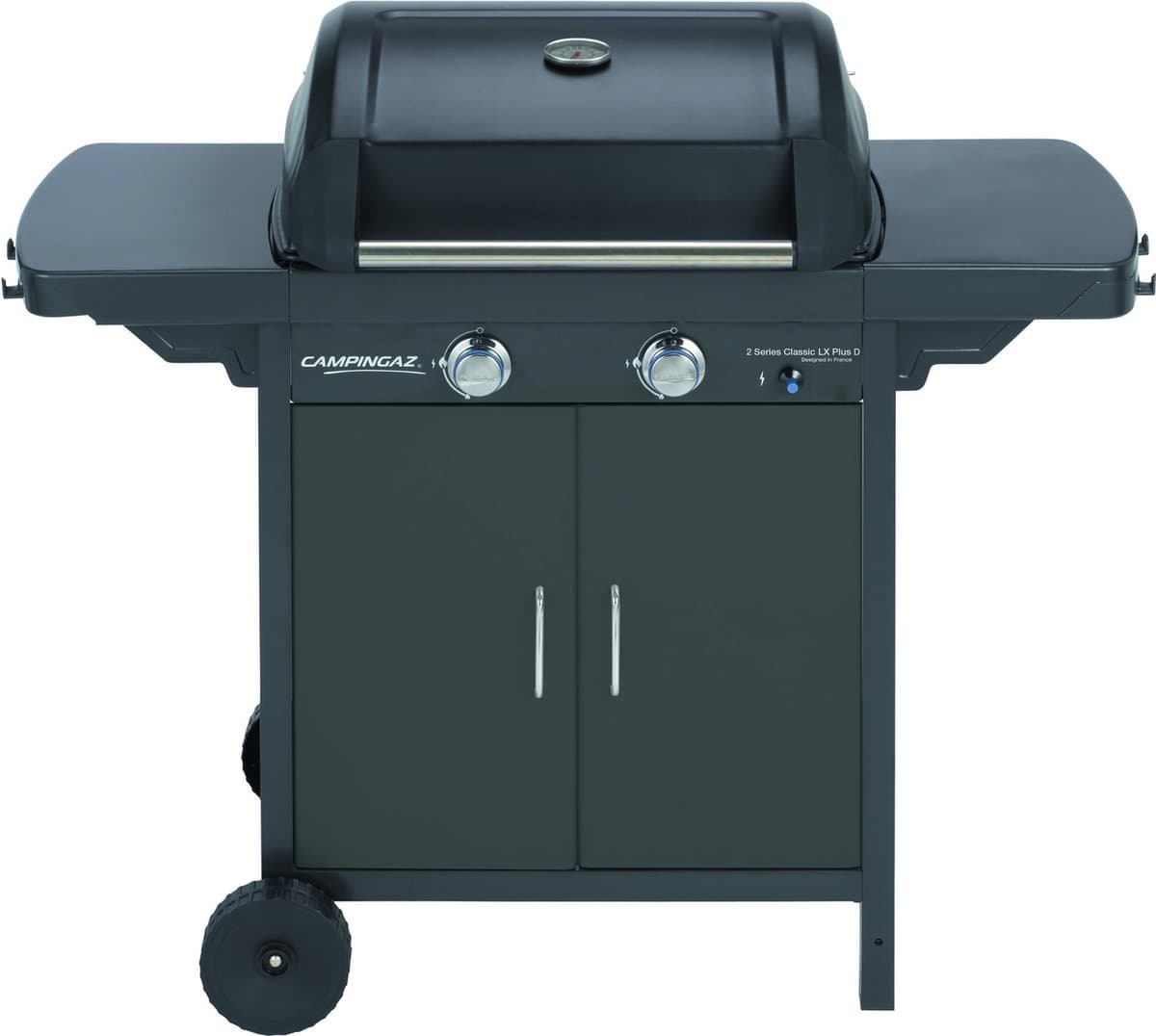 Campingaz 2 Series Classic LX Plus Gas barbecue - 2-Branders - opklapbare zijtafels - Zwart — afbeelding 1