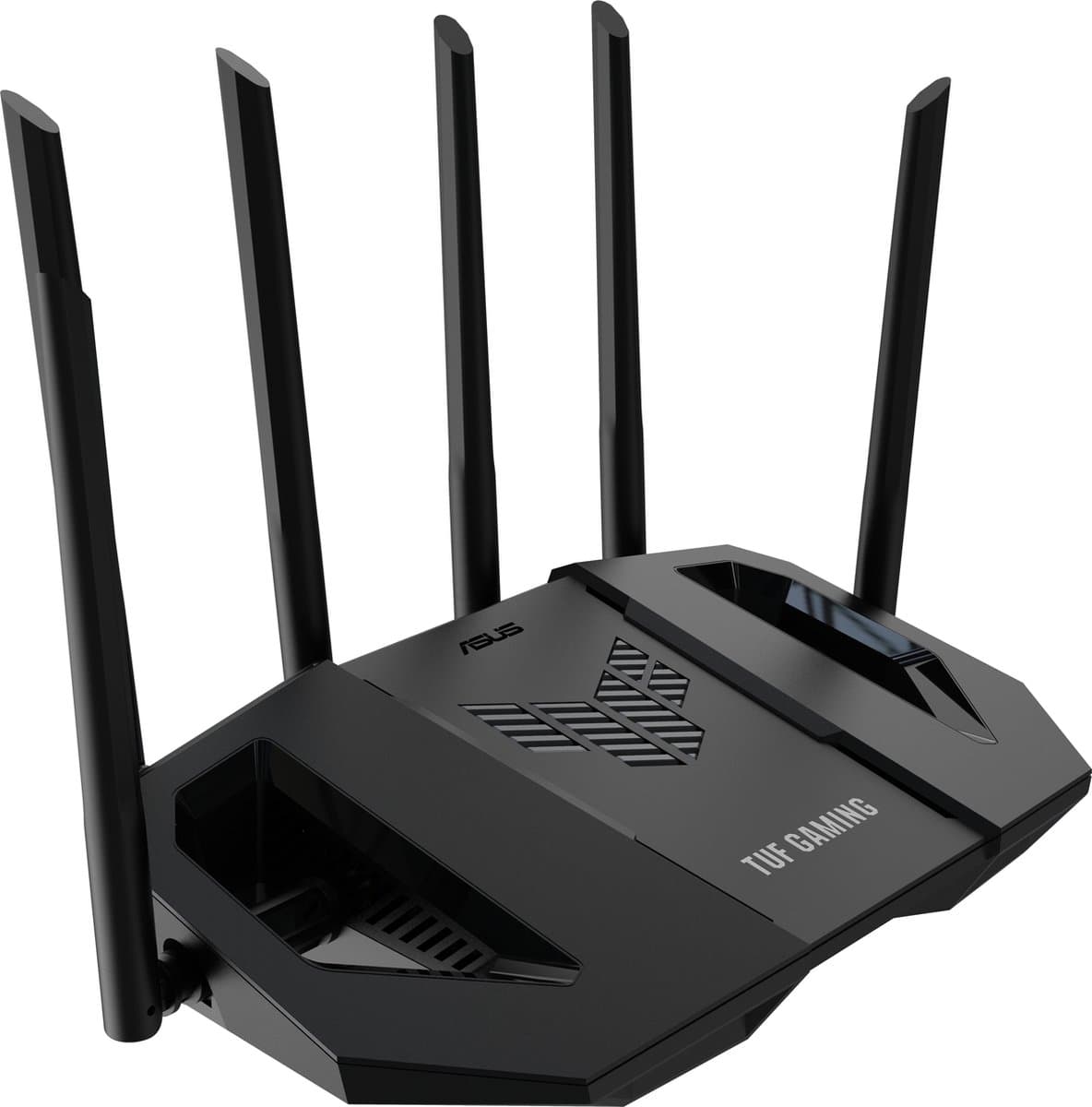 ASUS TUF Gaming BE6500 (TUF-BE6500) draadloze router 2,5 Gigabit Ethernet dual-band (2.4 GHz / 5 GHz) zwart — afbeelding 1