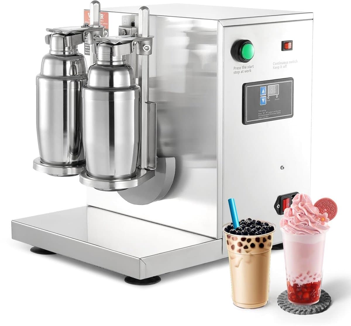 Milkshake Machine - Frappe Mixer - Softijs Machine voor Thuis — afbeelding 1