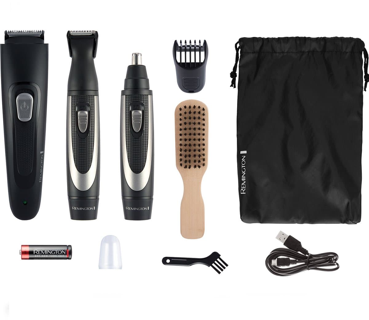 REMINGTON The Works Kit MB905 Baardtrimmer Zwart — afbeelding 1