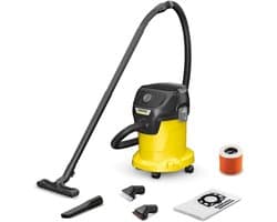 Kärcher KWD 3 V-17/4/20 Suction Brush Kit Set - Incl. extra set vliesfilterzakken - 1000 W - 17 liter - Patroonfilter - Borstelset