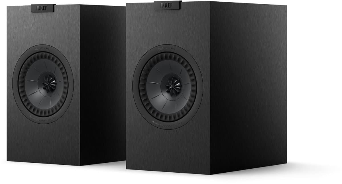 Kef Q1 Meta zwart boekenplank luidspreker, prijs per stuk, afname per paar — afbeelding 1