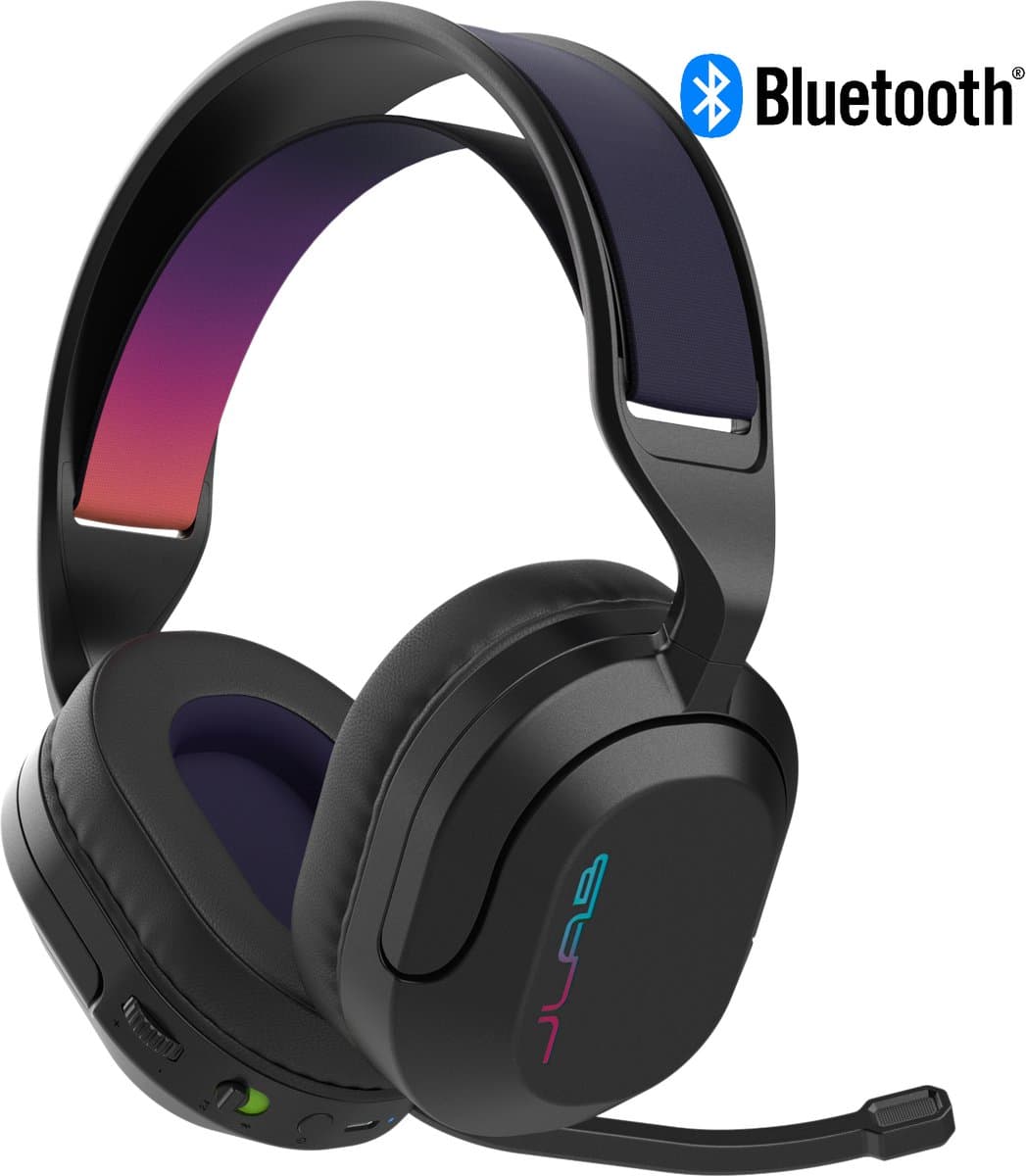 JLab Nightfall Draadloze Gaming Headset met Microfoon - Bluetooth - 70 Uur Afspeeltijd - Draadloze Koptelefoon - Headset PS5 - Koptelefoon met microfoon - Verwisselbare Hoofdband - Met USB Dongle — afbeelding 1