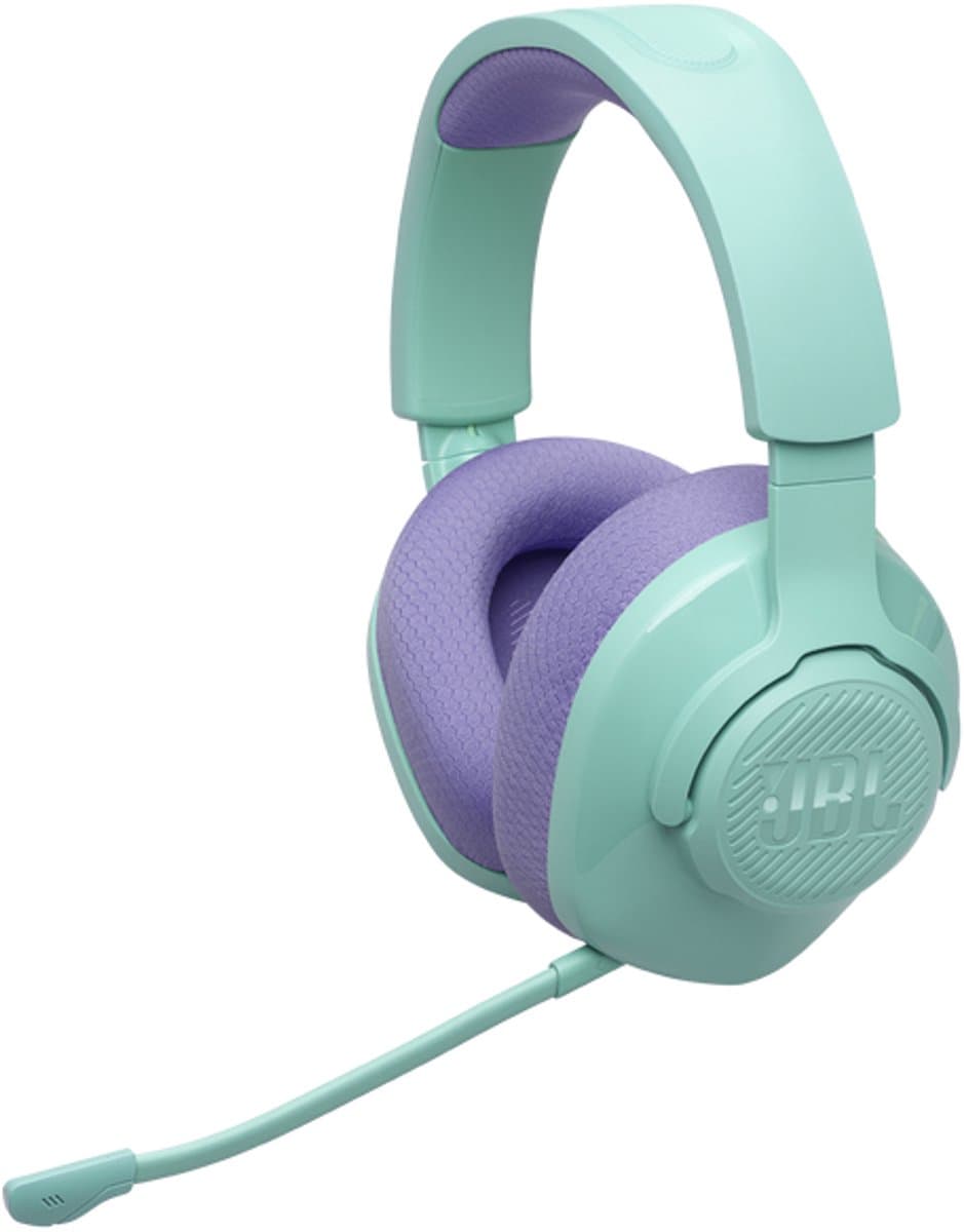 JBL Quantum 360 - Draadloze Gaming Headset - Over-ear - Surround Sound - Afneembare Microfoon - Blauw — afbeelding 1