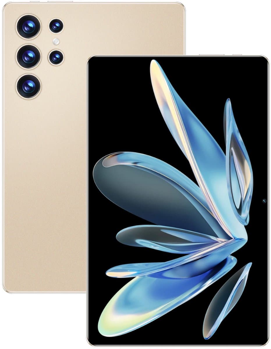 2025 5G Nieuwe 10,36-Inch Tablet Android 16GB RAM 1TB ROM Android 12000mAh Batterij 16MP 32MP 10-Core Dual SIM Netwerk Bluetooth - goud — afbeelding 1