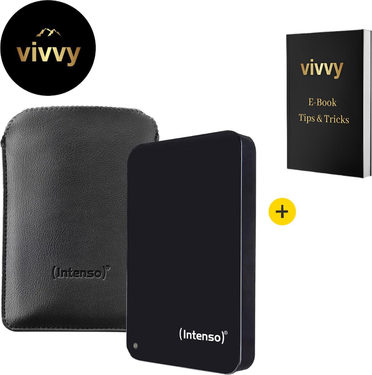 Harde Schijf Extern - Externe Harde Schijf 5 TB Multifunctioneel - Harde Schijf Extern Western Digital Met 8 MB Cache - 100% Tevredenheidsgarantie - 5400 RPM - Incl. Opberg Case — afbeelding 1