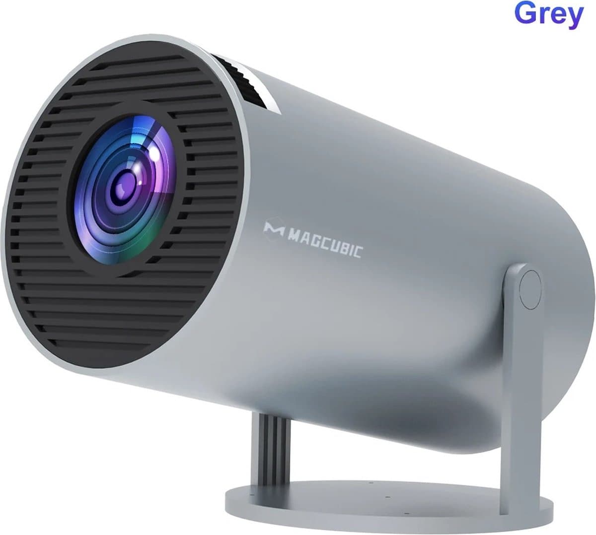 Magcubic Projector HY300 pro grijs - Projector - Beamer - Mini beamer - Projector 4k - grijs - Compact - Thuisbioscoop - HDMI - BT 5.0 - Apple - Android — afbeelding 1