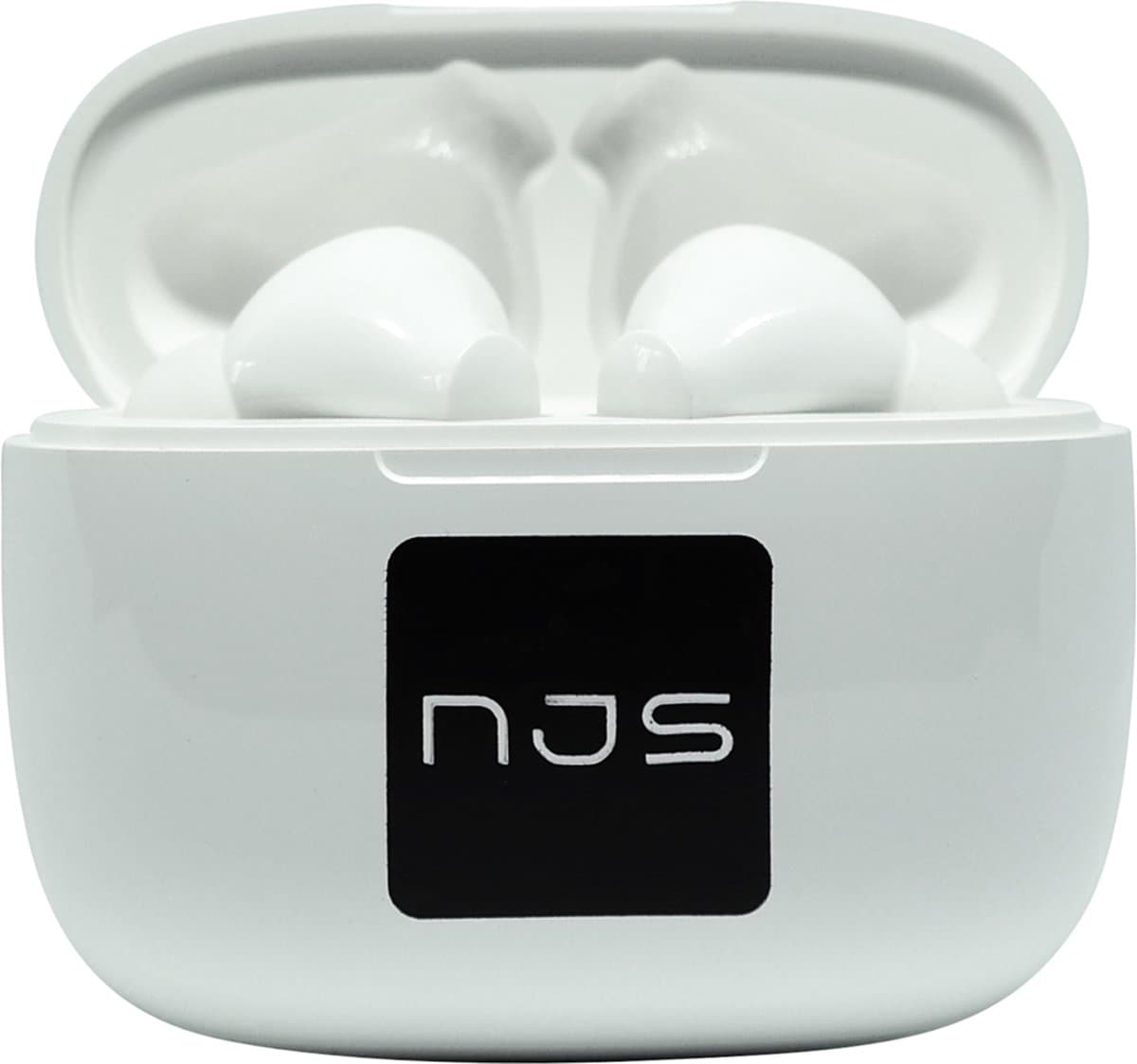 NJS Earbuds Pro - BS09 - Oortjes Draadloos - Earbuds Wireless - Bluetooth Oordopjes - USB C - Wit — afbeelding 1