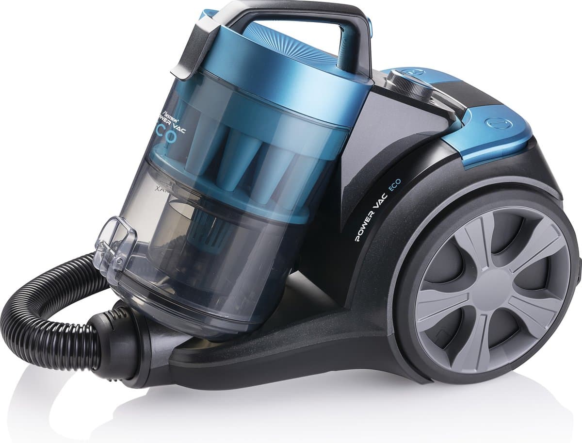 Bestron Stofzuiger zonder zak - AMC2000B - HEPA 13 - Bereik 9 m - Incl. 4 opzetstukken - Blauw/Grijs - 5 jaar garantie — afbeelding 1