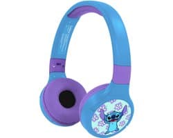 2-in-1 Bluetooth® en Bedrade comfortabele opvouwbare Koptelefoon met veilige volumebeperking Stitch Design