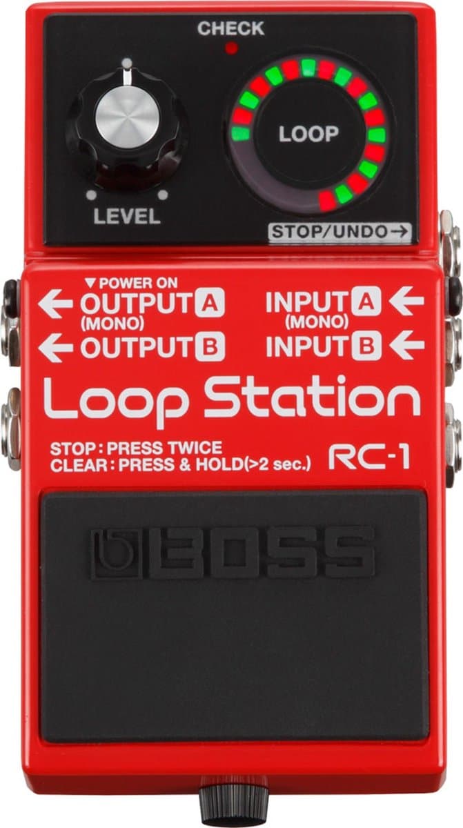 Boss RC-1 Loop Station delay/echo/looper pedaal — afbeelding 1