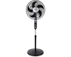 Staande ventilator 60W – 3 snelheden – oscillerend – hoogte verstelbaar tot 128 cm – 5 bladen