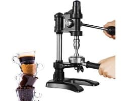 Koffie Stamper - Barista Gereedschap - Espresso Bereiding - Gelijkmatige Poederpersing - 58 mm - Zilver