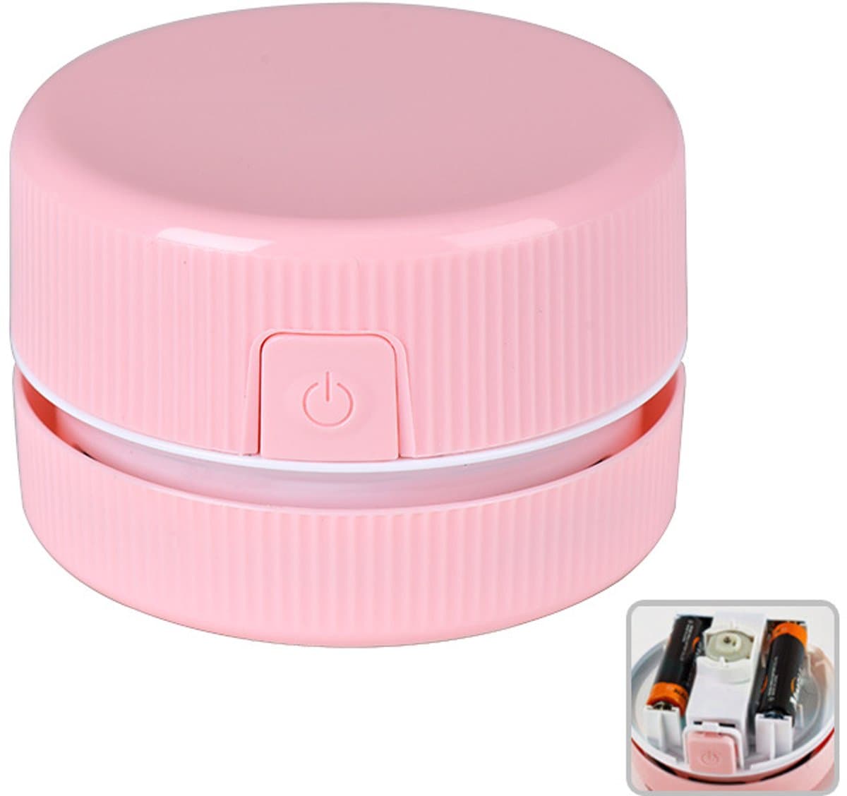 Mini Tafelstofzuiger Roze voor Diamond Painting Accessoires, Opruimapparaat voor losse strasssteentjes en Diamond Art Afval — afbeelding 1