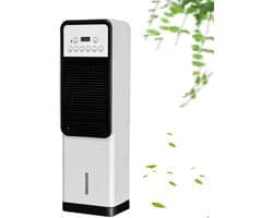 Draagbare Airco - Verkoeler Bevochtiger - Ruimte Koelen - 120 Graden Oscillatie - 12 Liter Tank - Wit