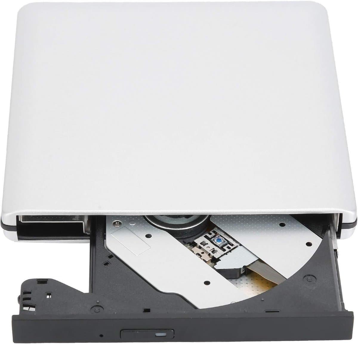 Externe DVD Brander - Draagbare Drive - Bestanden Archiveren - Plug and Play - USB 3.0 - Zwart — afbeelding 1