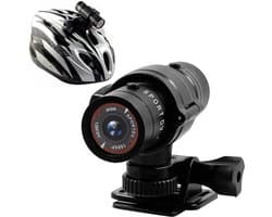 SnelShoppen - Mini Action Camera 1080P Full HD Waterdichte Videocamera voor Fiets, Skiën, Klimmen - 32GB TF Kaart Ondersteuning, Compact en Lichtgewic