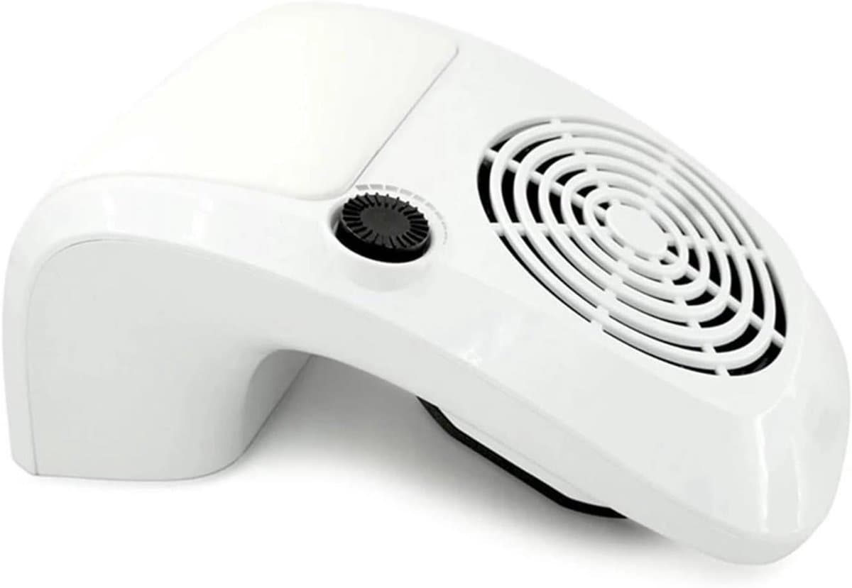 Nagelstofafzuiger - Nagelstofcollector - Nagelsalon - Verstelbare Ventilator - 40W - Wit — afbeelding 1
