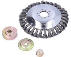 Grasmaaier snijkop - Vervangende kop - Onkruid verwijderen - Lichtgewicht ontwerp - 6 inch - Zilver