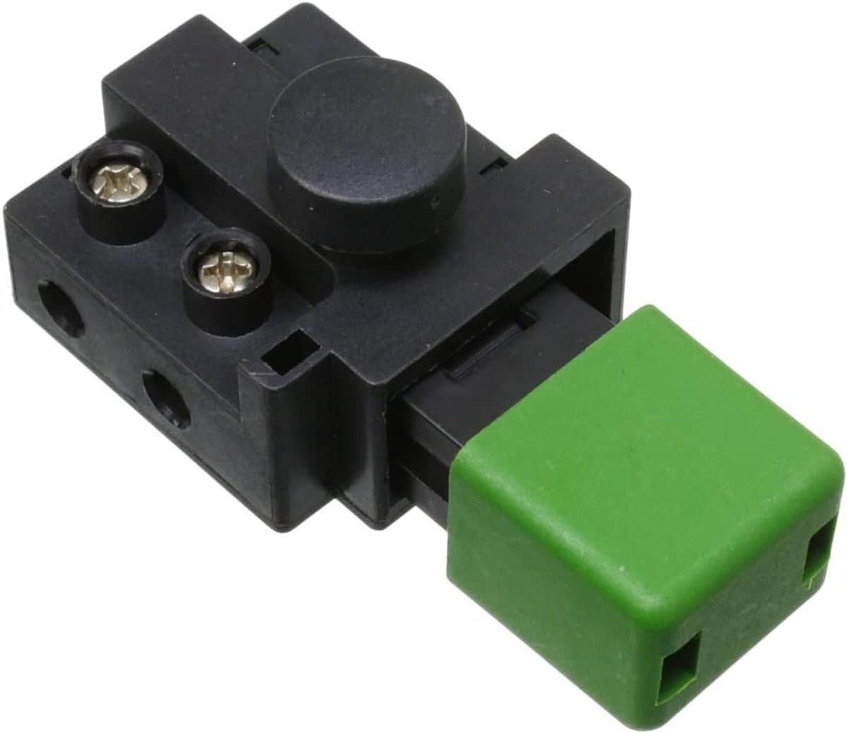 Grasmaaier Schakelaar - Aan/Uit Knop - Grasmaaier Reparatie - Compatibel Vervangingsonderdeel - 5x3x3 cm - Grijs Groen — afbeelding 1