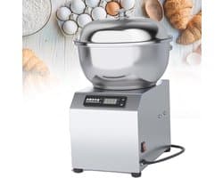 Deegkneedmachine - Mixer - Bakken - Dubbele rotatie - 5kg capaciteit - Zilver