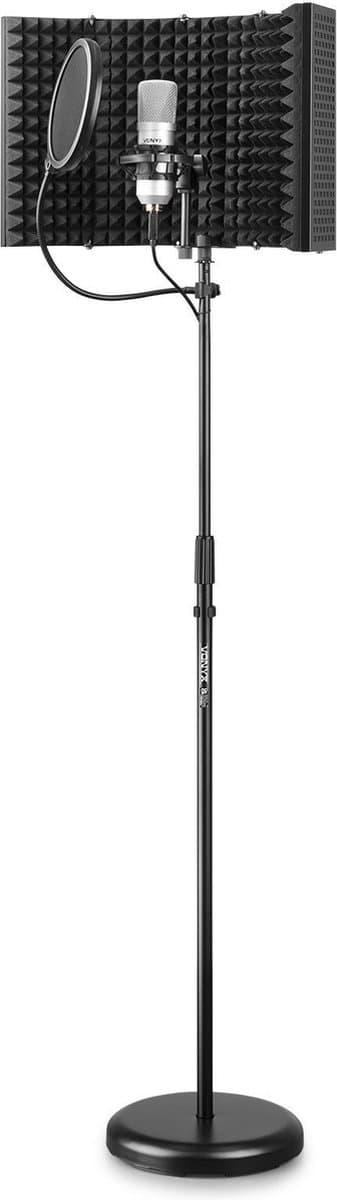 Zang microfoon - Vonyx CM300S zangset - USB microfoon, microfoon standaard, reflectiescherm en popfilter — afbeelding 1