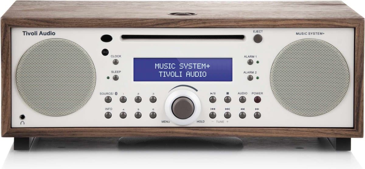 Tivoli Audio - Music System + - Alles-in-een-Hifi-systeem - Beige/Walnoot — afbeelding 1