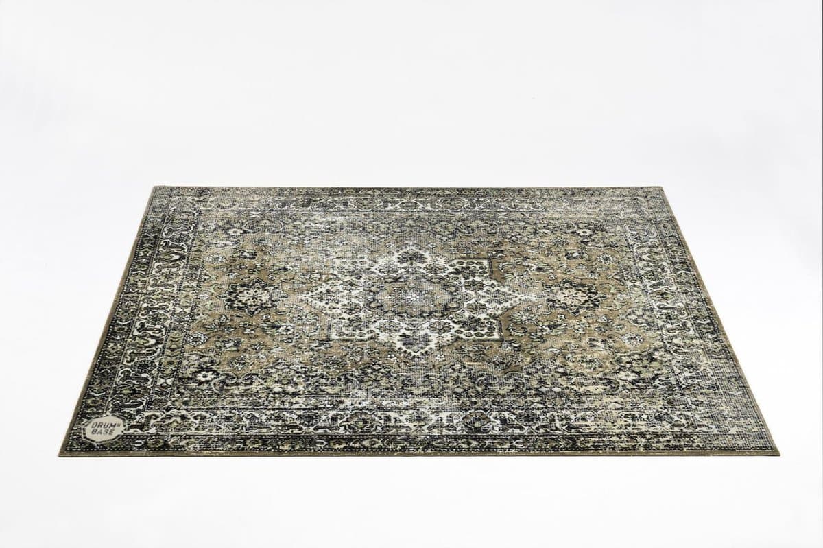 DRUMnBASE Vintage Persian Green - Stage mat / Drummat — afbeelding 1