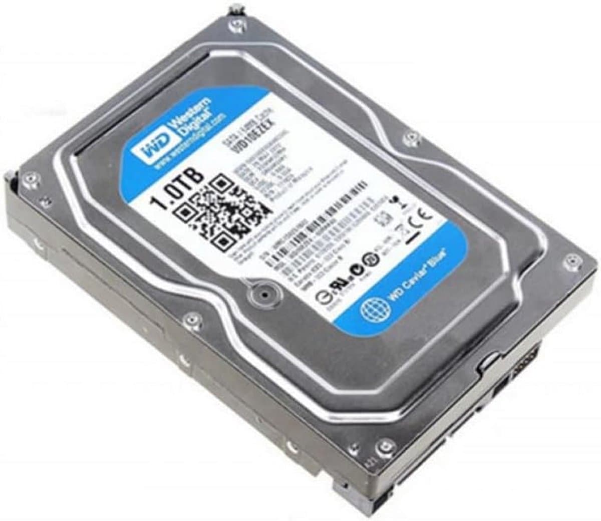 HD 1TB SATA 3-6Gb/s - 7200RPM - 64MB Cache - WD Caviar Blue - WD10EZEX — afbeelding 1