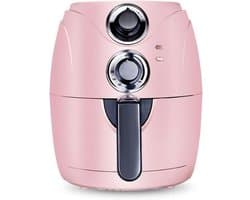 Kleine Airfryer - Compacte Friteuse - Snelle Maaltijden - Geluidsarm Werken - 25 Liter - Roze